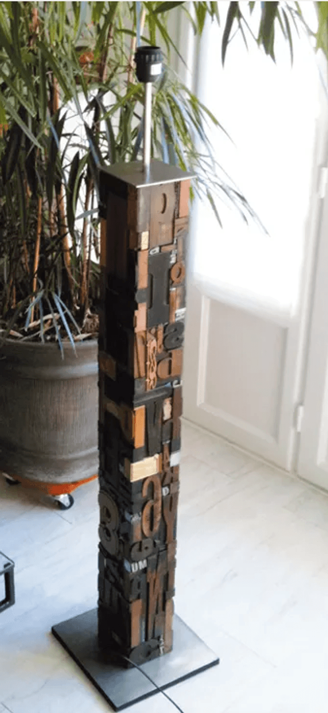 Lampadaire Vulkain